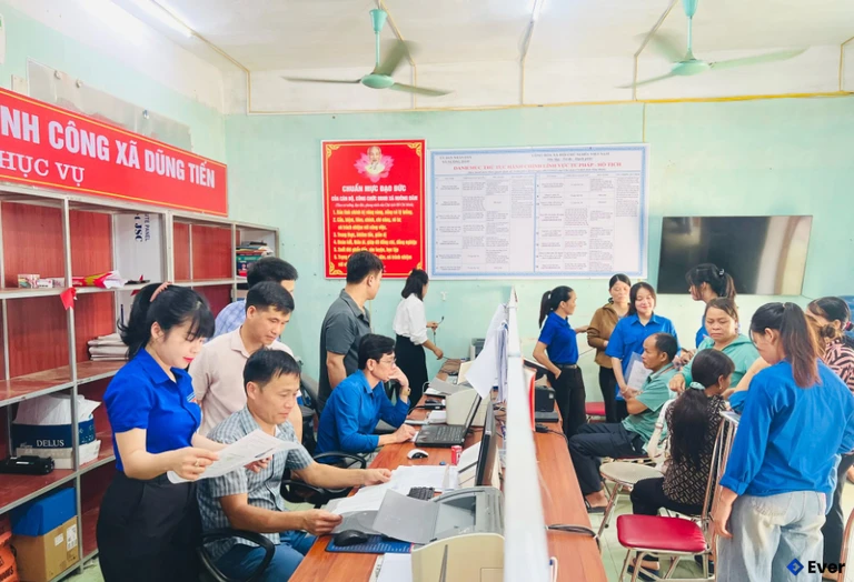 Trung tâm hành chính xã Dũng Tiến, Phú Thọ