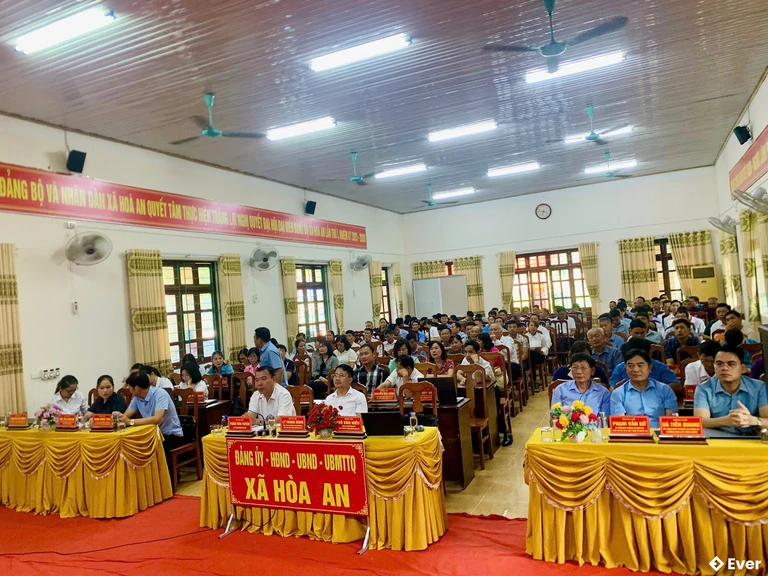 Trung tâm hành chính xã Hòa An, Tuyên Quang