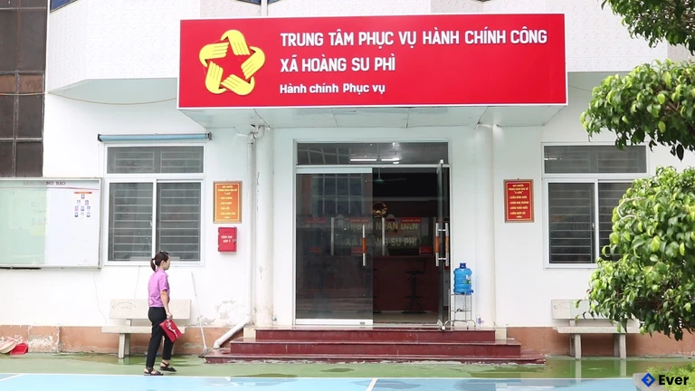 Trung tâm hành chính xã Hoàng Su Phì, Tuyên Quang