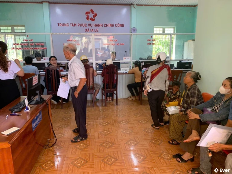 Trung tâm hành chính xã Ia Le, tỉnh Gia Lai