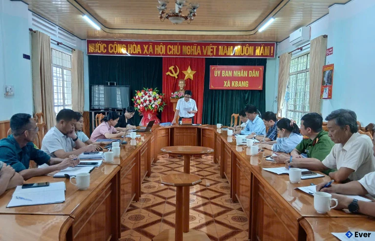 Trung tâm hành chính xã Kbang, tỉnh Gia Lai