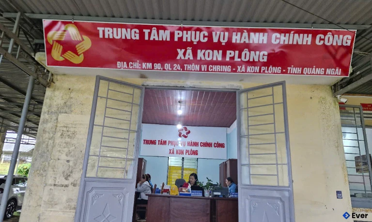 Trung tâm hành chính xã Kon Plông, Quảng Ngãi