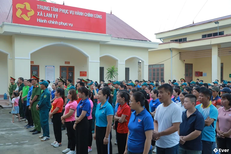 Trung tâm hành chính xã Lam Vỹ, Thái Nguyên