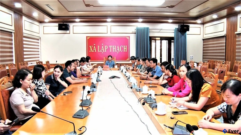 Trung tâm hành chính xã Lập Thạch, Phú Thọ