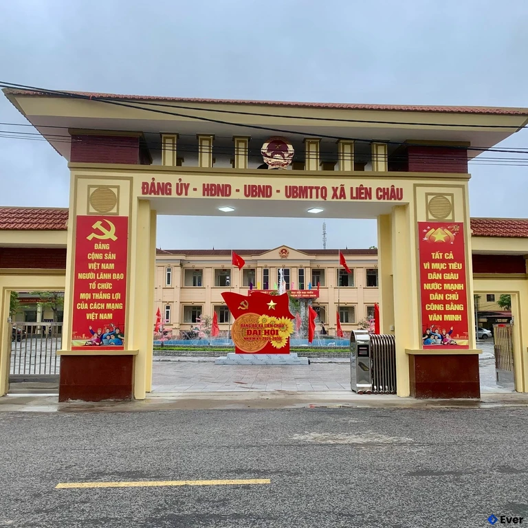 Trung tâm hành chính xã Liên Châu, Phú Thọ