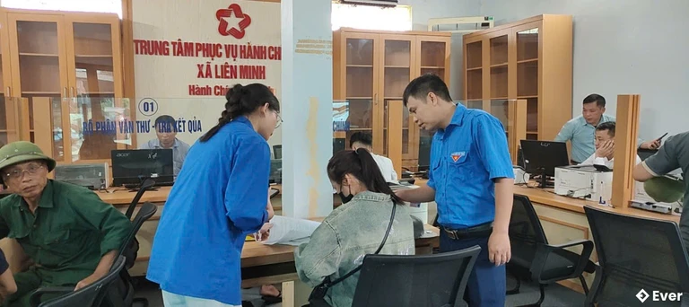 Trung tâm hành chính xã Liên Minh, Phú Thọ