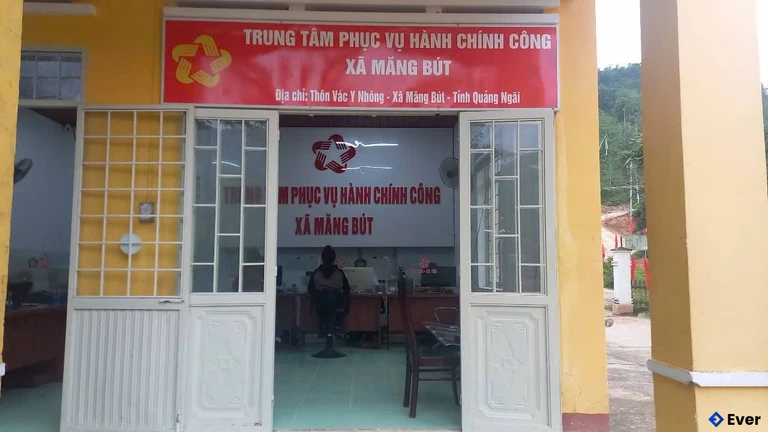 Trung tâm hành chính xã Măng Bút, Quảng Ngãi