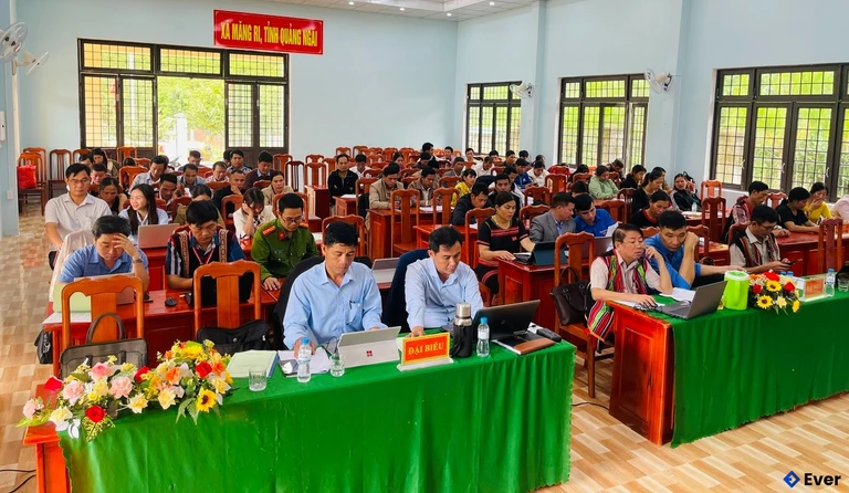 Trung tâm hành chính xã Măng Ri, Quảng Ngãi