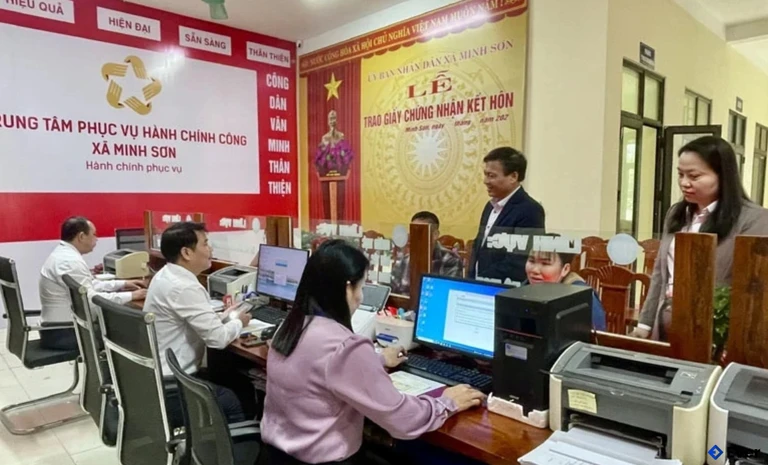 Trung tâm hành chính xã Minh Sơn, Thanh Hóa