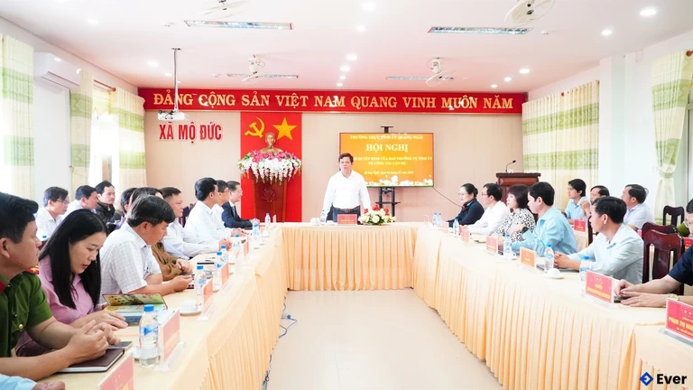 Trung tâm hành chính xã Mộ Đức, Quảng Ngãi
