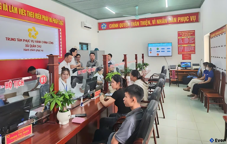 Trung tâm hành chính xã Quân Chu, Thái Nguyên