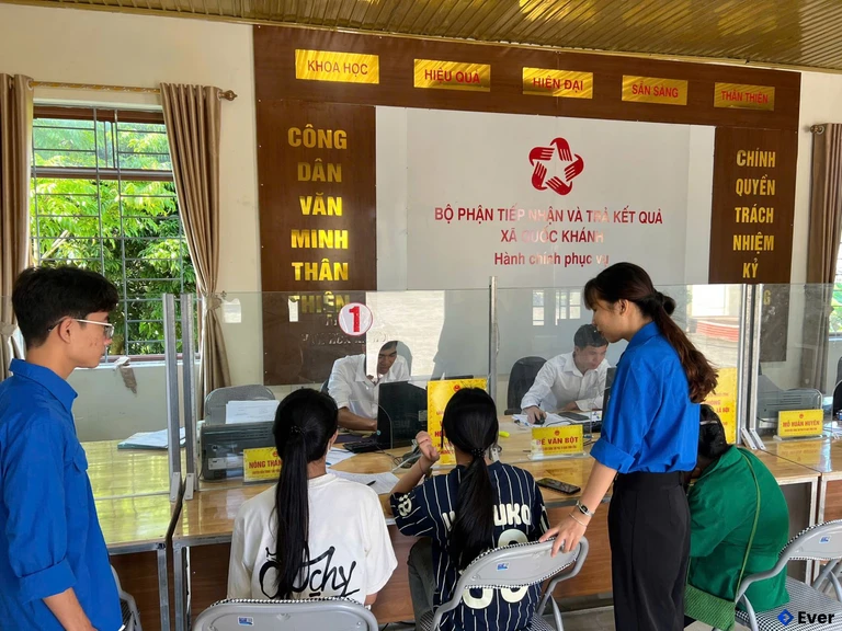 Trung tâm hành chính xã Quốc Khánh