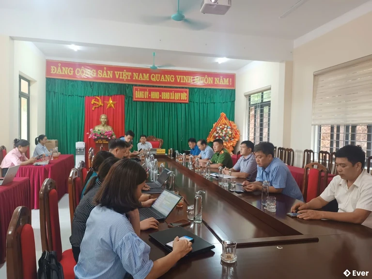 Trung tâm hành chính xã Quy Đức, Phú Thọ