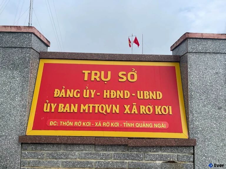 Trung tâm hành chính xã Rờ Kơi, Quảng Ngãi