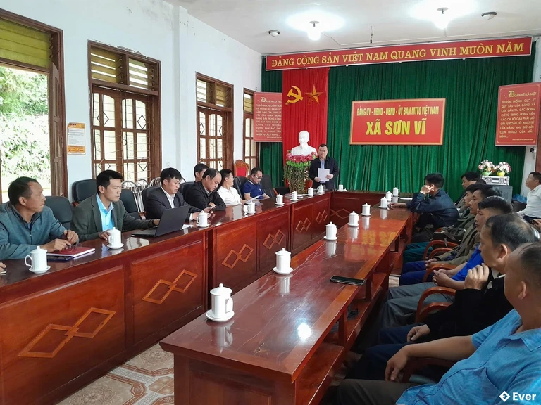 Trung tâm hành chính xã Sơn Vĩ, Tuyên Quang