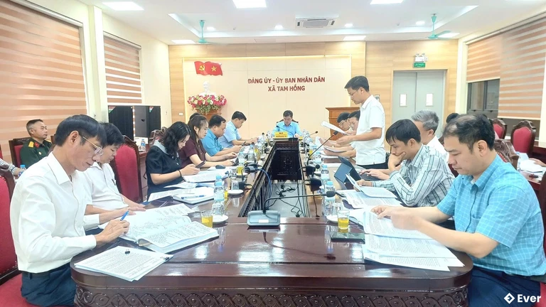 Trung tâm hành chính xã Tam Hồng, Phú Thọ