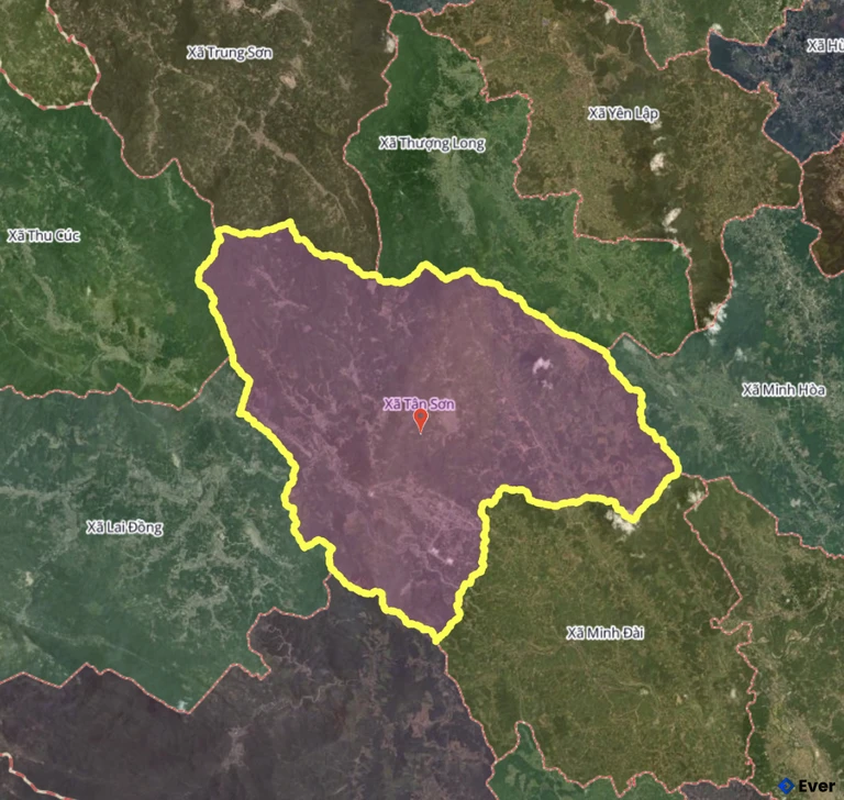 Trung tâm hành chính xã Tân Sơn, Phú Thọ