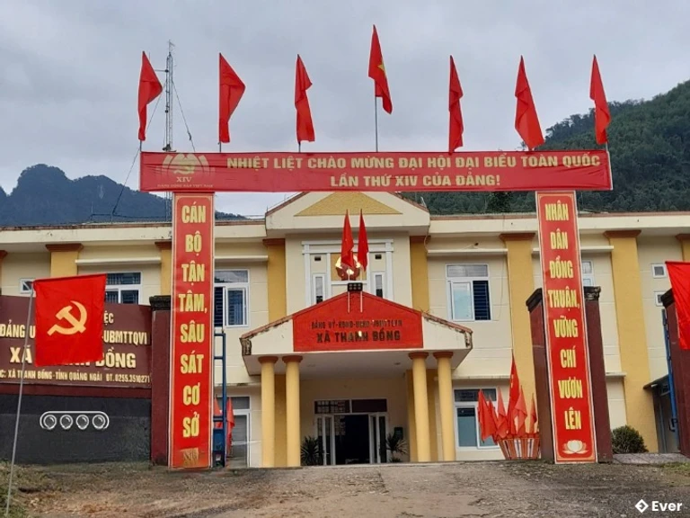 Trung tâm hành chính xã Thanh Bồng, Quảng Ngãi