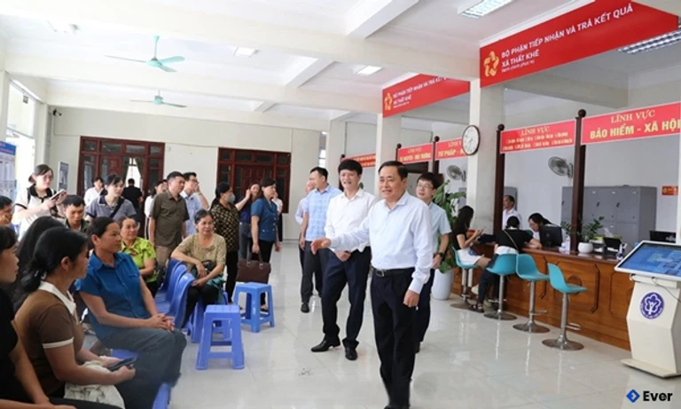 Trung tâm hành chính xã Thất Khê