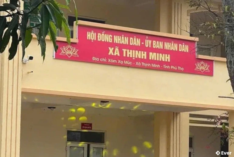 Trung tâm hành chính xã Thịnh Minh, Phú Thọ