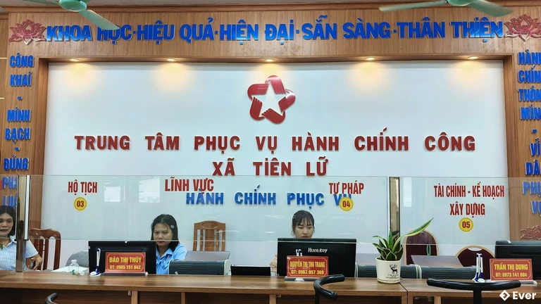Trung tâm hành chính xã Tiên Lữ, Phú Thọ