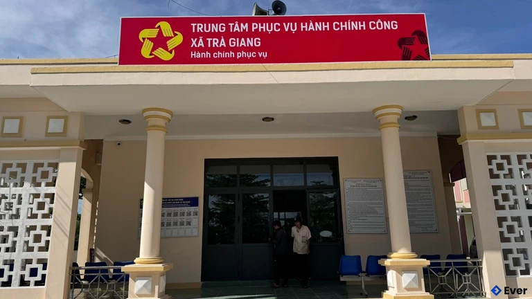 Trung tâm hành chính xã Trà Giang, Quảng Ngãi