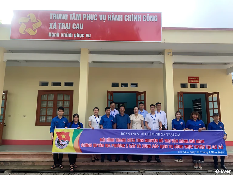 Trung tâm hành chính xã Trại Cau, Thái Nguyên