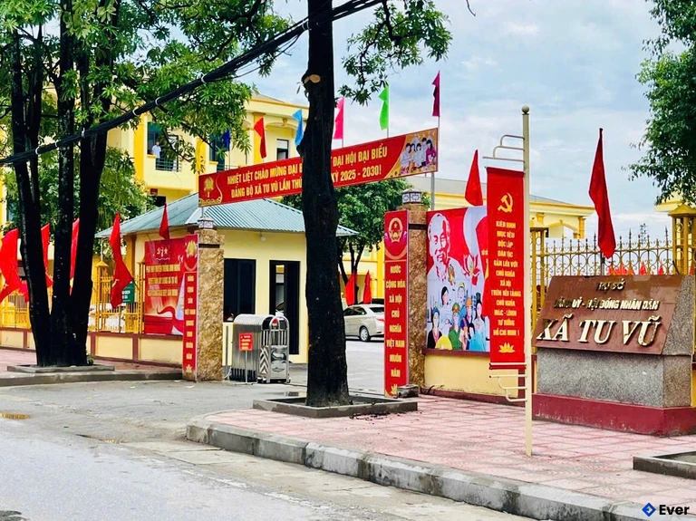 Trung tâm hành chính xã Tu Vũ, Phú Thọ