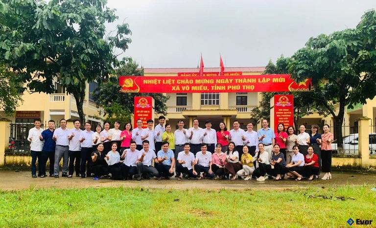 Trung tâm hành chính xã Võ Miếu, Phú Thọ