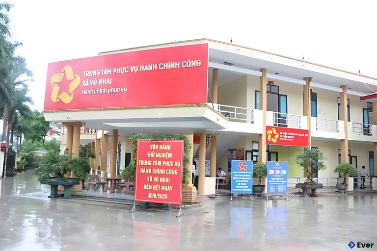 Trung tâm hành chính xã Võ Nhai, Thái Nguyên