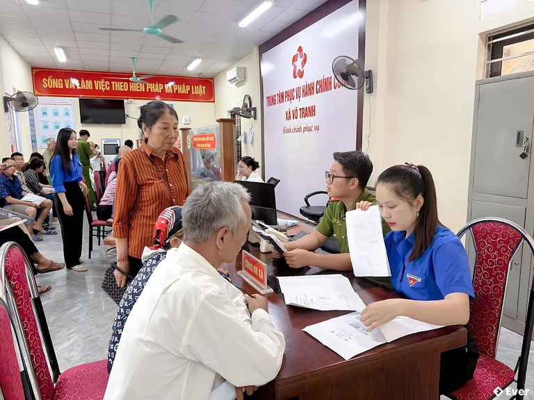 Trung tâm hành chính xã Vô Tranh, Thái Nguyên