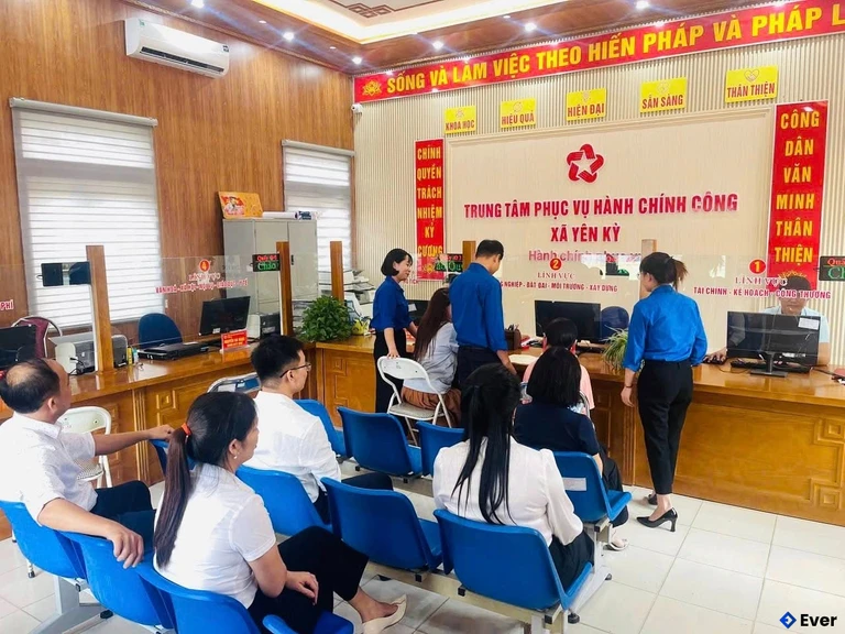 Trung tâm hành chính xã Yên Kỳ, Phú Thọ