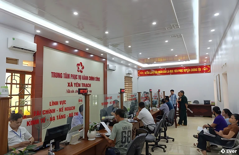 Trung tâm hành chính xã Yên Trạch, Thái Nguyên