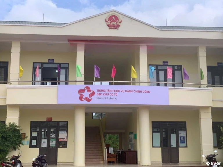 Trung tâm phục vụ hành chính công đặc khu Cô Tô sau sáp nhập