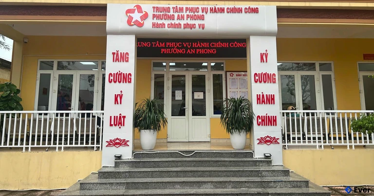 Trung tâm phục vụ hành chính công phường An Phong