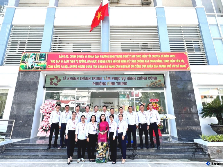 Trung tâm phục vụ hành chính công phường Bình Trưng