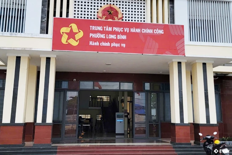 Trung tâm phục vụ hành chính công phường Long Bình