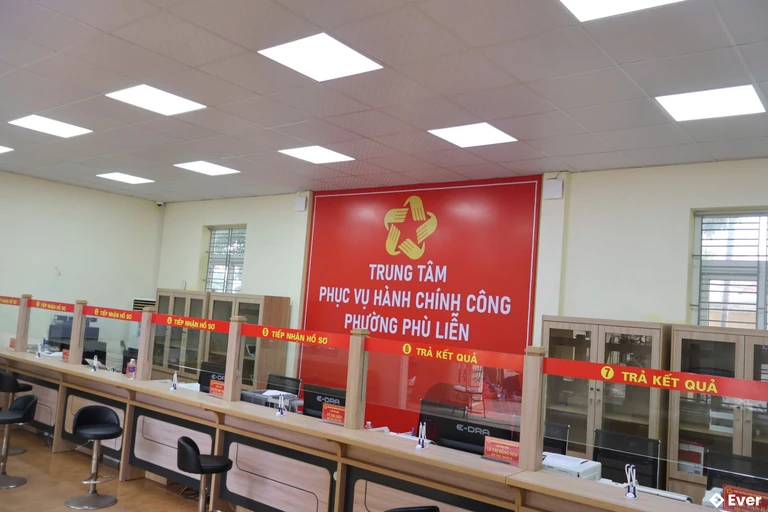 Trung tâm phục vụ hành chính công phường Phù Liễn