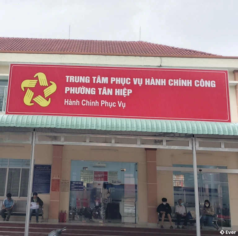 Trung tâm phục vụ hành chính công phường Tân Hiệp