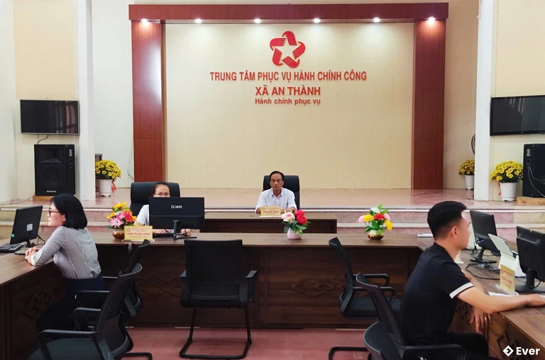 Trung tâm phục vụ hành chính công xã An Thành