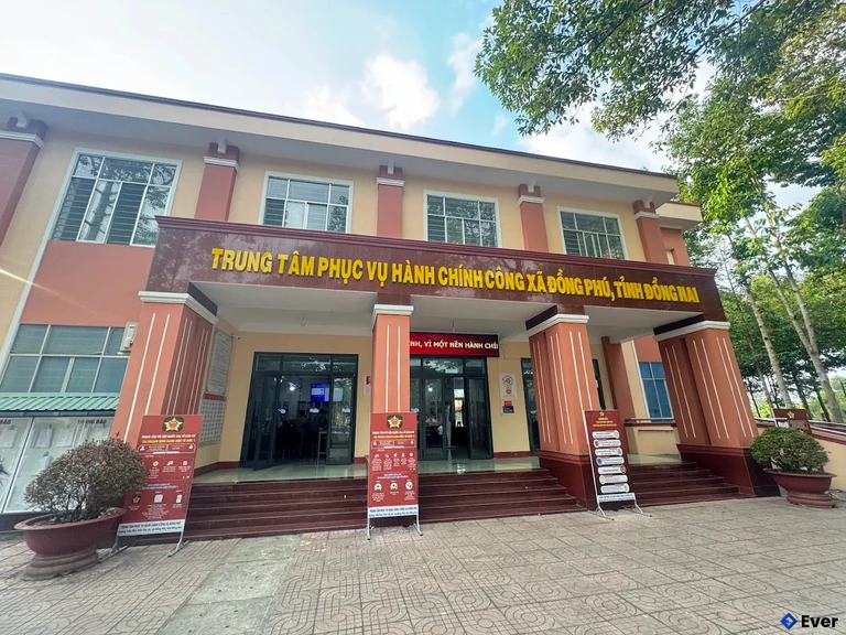 Trung tâm phục vụ hành chính công xã Đồng Phú sau sáp nhập