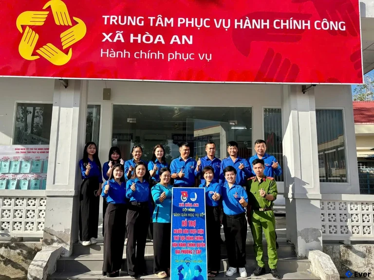 Trung tâm phục vụ hành chính công xã Hòa An
