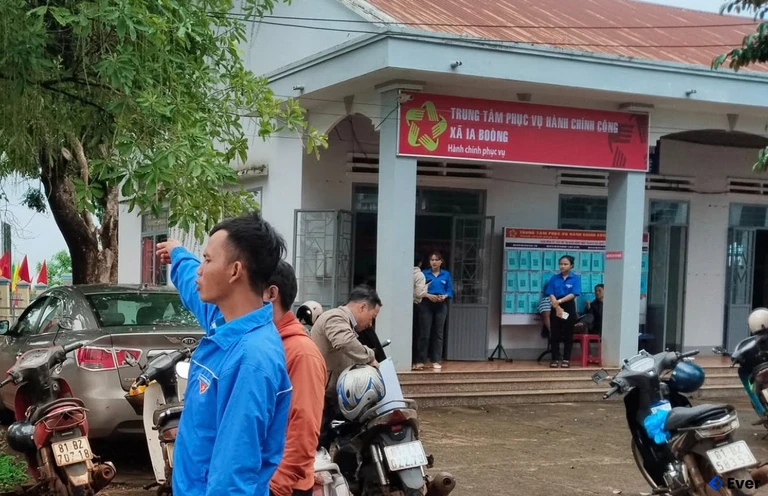 Trung tâm phục vụ hành chính công xã Ia Boòng, tỉnh Gia Lai