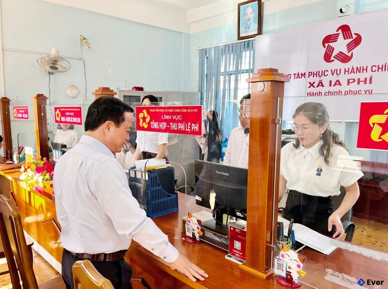 Trung tâm phục vụ hành chính công xã Ia Phí, tỉnh Gia Lai