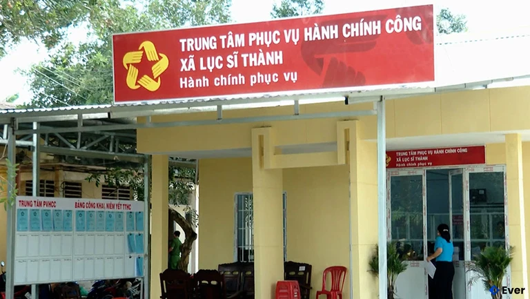 Trung tâm phục vụ hành chính công xã Lục Sĩ Thành