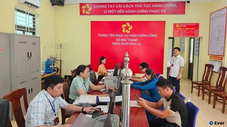 Trung tâm phục vụ hành chính công xã Như Thanh