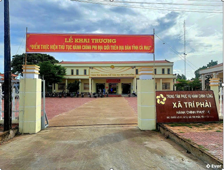 Trung tâm phục vụ hành chính công xã Trí Phải