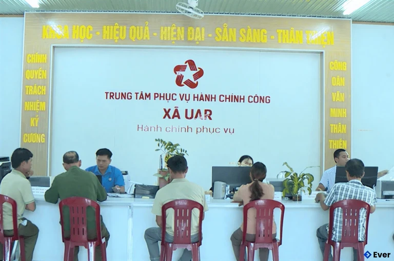Trung tâm phục vụ hành chính công xã Uar, tỉnh Gia Lai