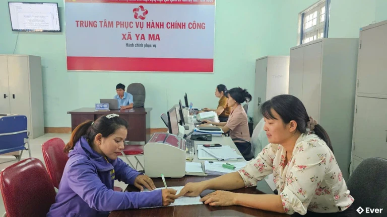 Trung tâm phục vụ hành chính công xã Ya Ma, tỉnh Gia Lai