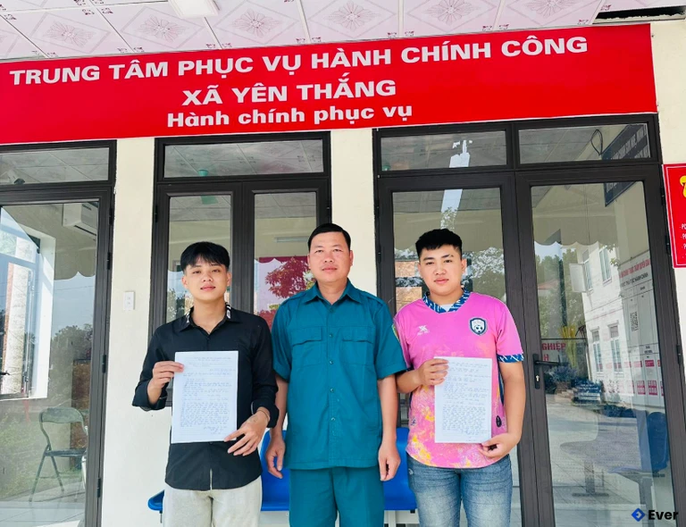 Trung tâm phục vụ hành chính công xã Yên Thắng, Thanh Hóa